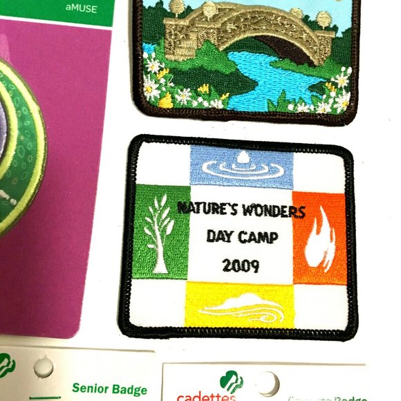 Girl Scout Patch Senior Cadette Bridging Day Camp Speak Out Badges Lot 6 ALL NEW - Picture 5 of 6